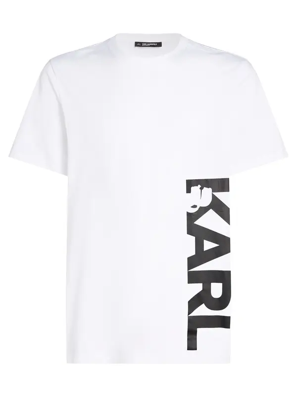 Karl Lagerfeld Karl Lagerfeld Majica  črna / bela