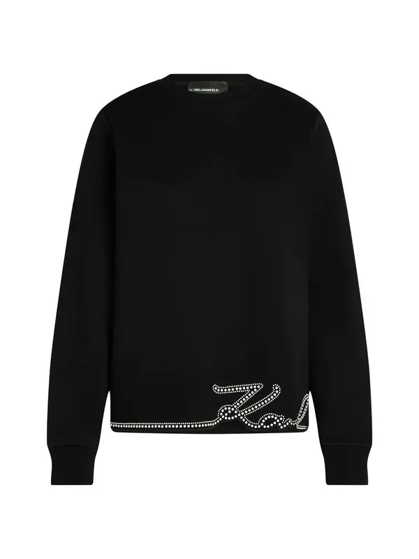 Karl Lagerfeld Karl Lagerfeld Majica  črna / biserno bela