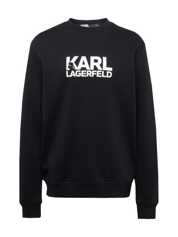 Karl Lagerfeld Karl Lagerfeld Majica  črna / off-bela