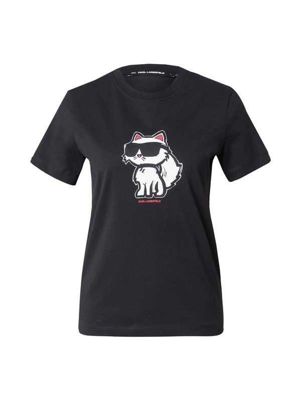 Karl Lagerfeld Karl Lagerfeld Majica  grenada / črna / bela