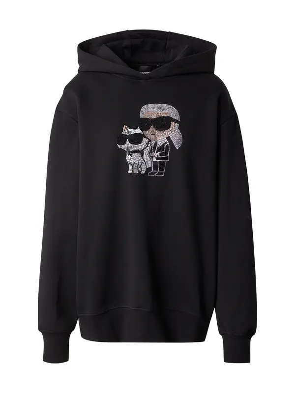 Karl Lagerfeld Karl Lagerfeld Majica 'Ikon'  bež / črna / bela