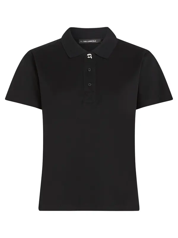 Karl Lagerfeld Karl Lagerfeld Majica 'Ikon'  črna