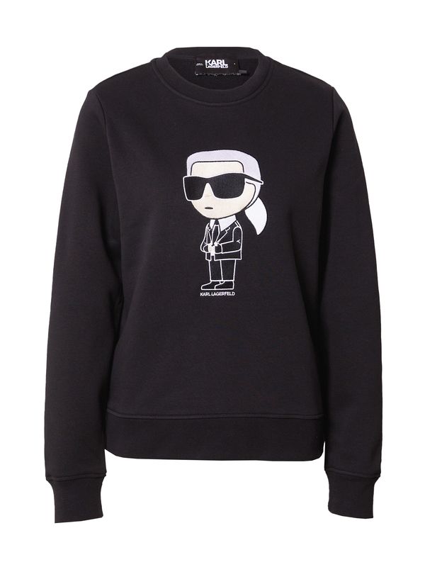 Karl Lagerfeld Karl Lagerfeld Majica 'Ikonik 2.0'  bež / črna / bela