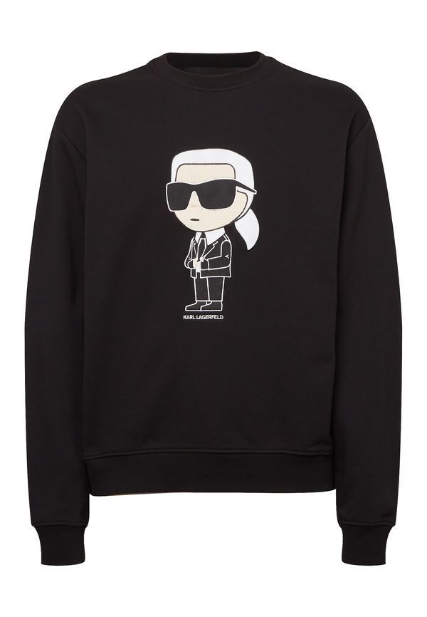 Karl Lagerfeld Karl Lagerfeld Majica 'Ikonik'  črna / bela