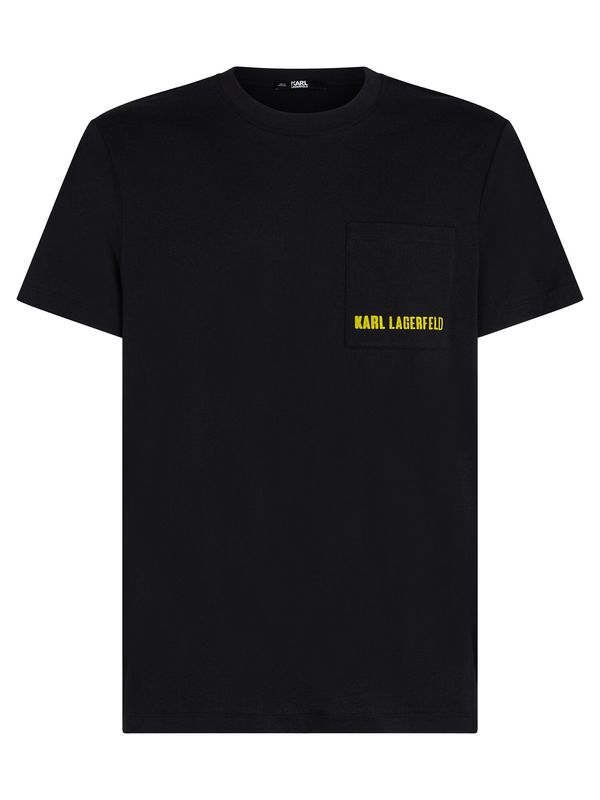 Karl Lagerfeld Karl Lagerfeld Majica  limeta / črna