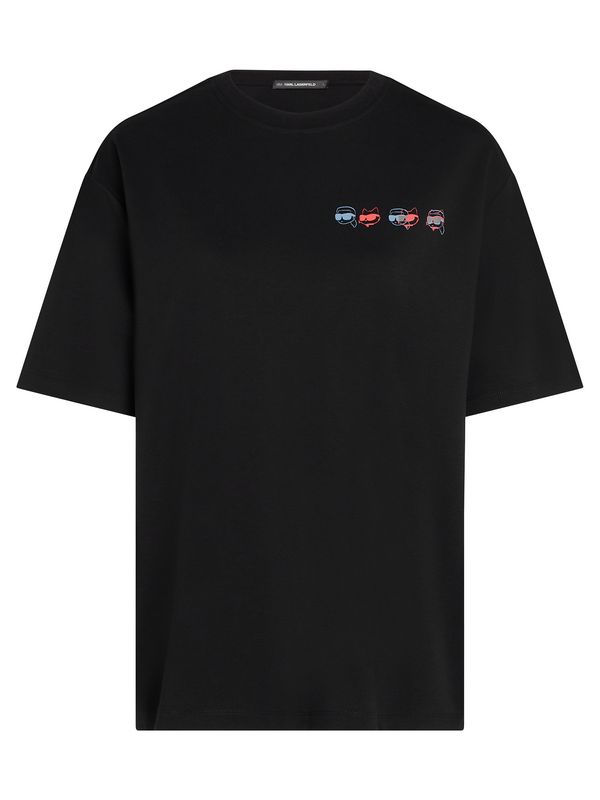 Karl Lagerfeld Karl Lagerfeld Majica  mešane barve / črna