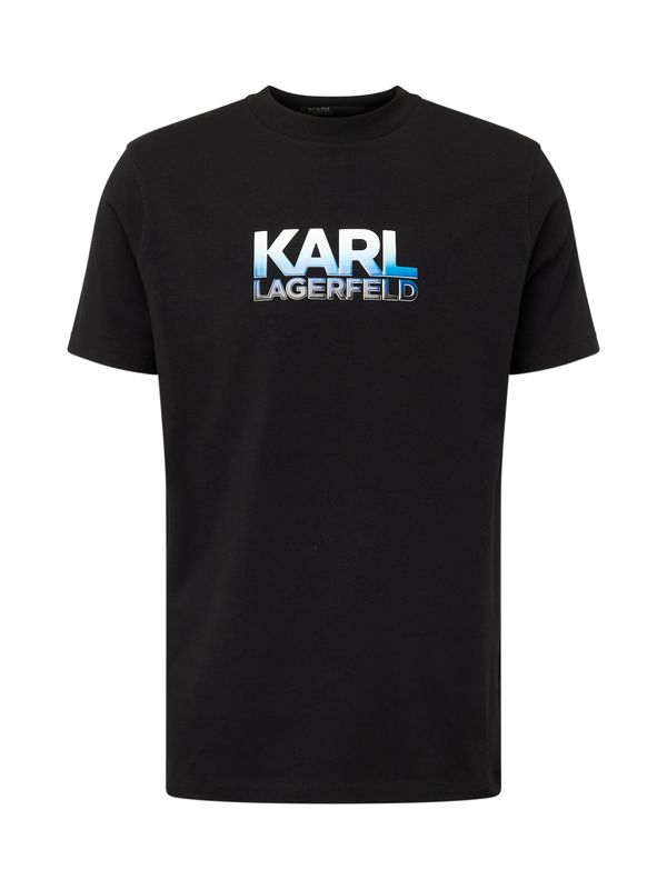 Karl Lagerfeld Karl Lagerfeld Majica  modra / črna / bela