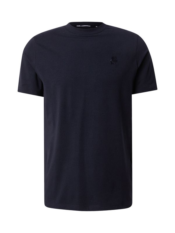 Karl Lagerfeld Karl Lagerfeld Majica  nočno modra