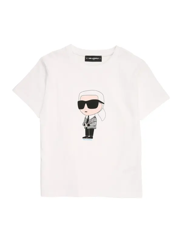 Karl Lagerfeld Karl Lagerfeld Majica  nude / svetlo modra / črna / bela