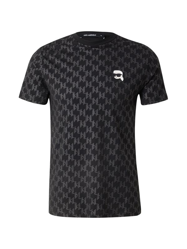 Karl Lagerfeld Karl Lagerfeld Majica  nude / temno siva / črna / bela