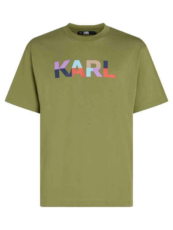 Karl Lagerfeld Karl Lagerfeld Majica  oliva / mešane barve