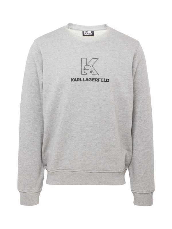 Karl Lagerfeld Karl Lagerfeld Majica  pegasto siva