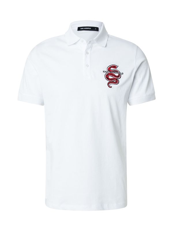 Karl Lagerfeld Karl Lagerfeld Majica  rdeča / črna / bela