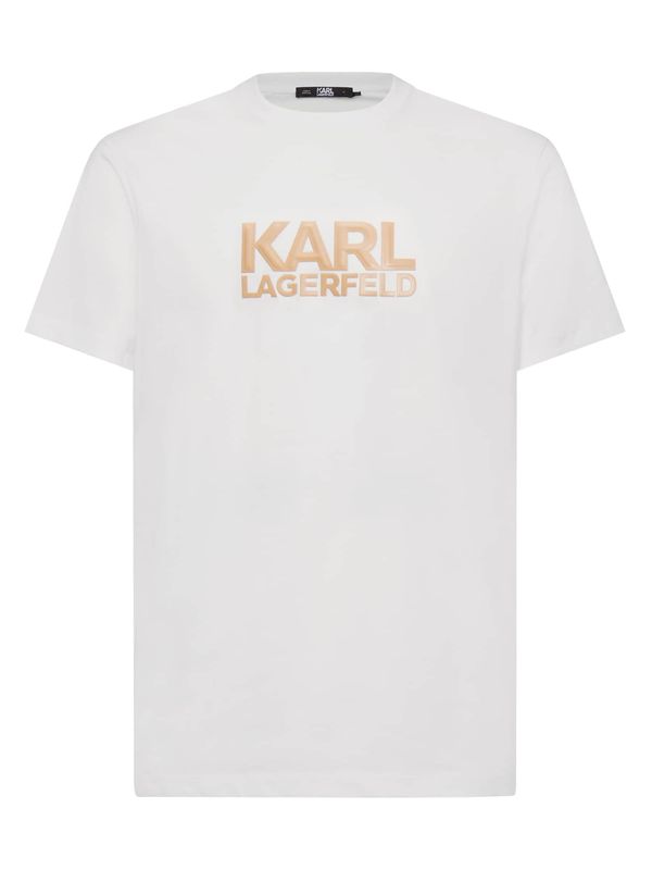 Karl Lagerfeld Karl Lagerfeld Majica  šampanjec / bela