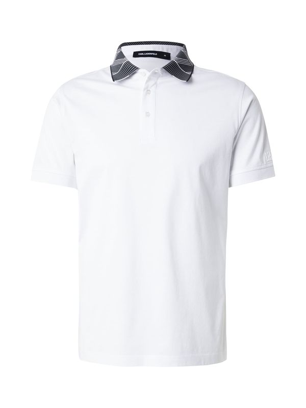 Karl Lagerfeld Karl Lagerfeld Majica  siva / črna / bela