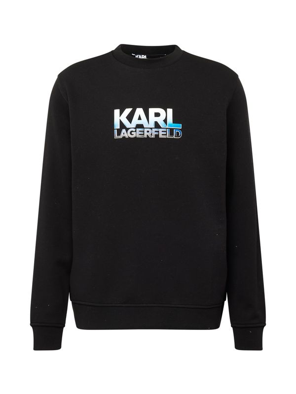 Karl Lagerfeld Karl Lagerfeld Majica  temno modra / črna / bela