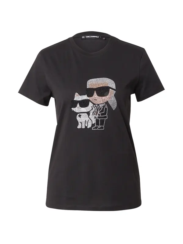 Karl Lagerfeld Karl Lagerfeld Majica  zlata / črna / bela