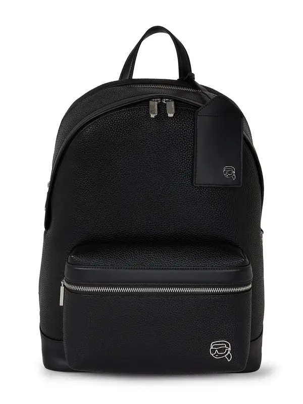 Karl Lagerfeld Karl Lagerfeld Nahrbtnik 'Ikon Outline'  črna