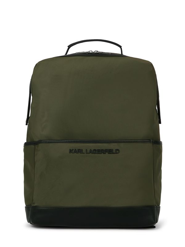 Karl Lagerfeld Karl Lagerfeld Nahrbtnik  temno zelena