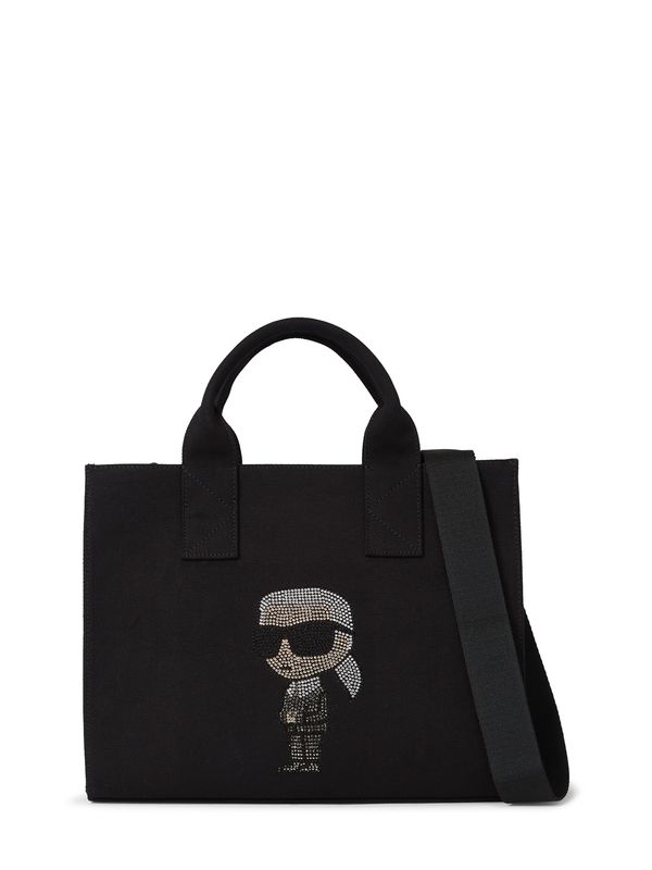 Karl Lagerfeld Karl Lagerfeld Nakupovalna torba  bež / črna / srebrna / bela
