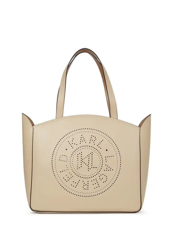 Karl Lagerfeld Karl Lagerfeld Nakupovalna torba  bež