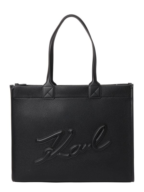 Karl Lagerfeld Karl Lagerfeld Nakupovalna torba  črna