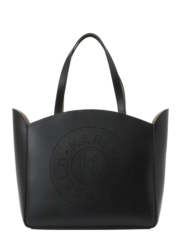 Karl Lagerfeld Karl Lagerfeld Nakupovalna torba 'Essentials'  črna