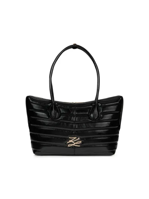 Karl Lagerfeld Karl Lagerfeld Nakupovalna torba 'K/Autograph'  črna