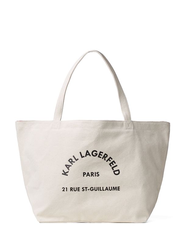 Karl Lagerfeld Karl Lagerfeld Nakupovalna torba  nude / črna