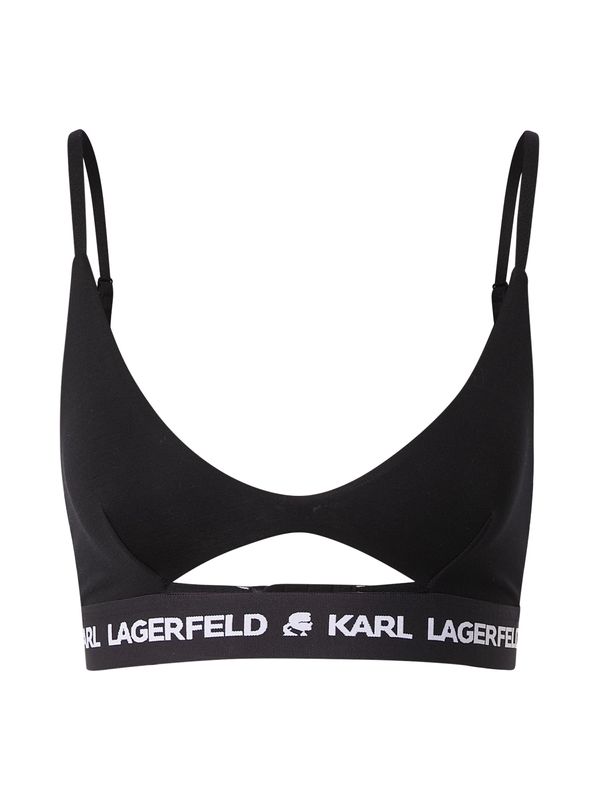 Karl Lagerfeld Karl Lagerfeld Nedrček 'Peephole'  črna / bela