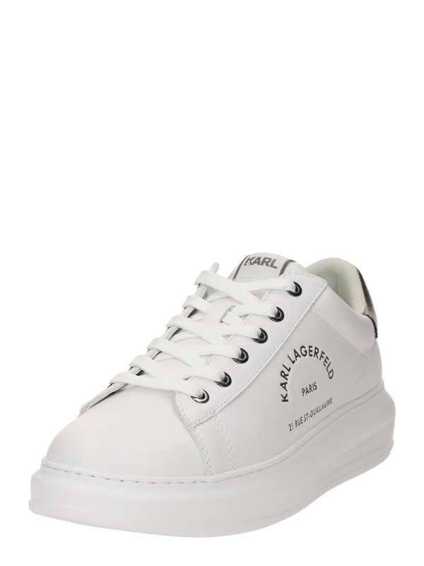 Karl Lagerfeld Karl Lagerfeld Nizke superge  črna / bela