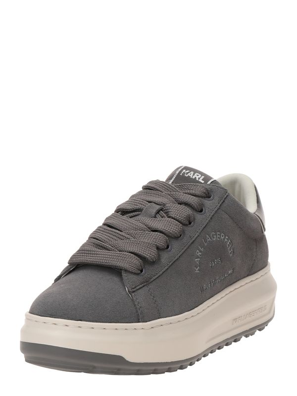 Karl Lagerfeld Karl Lagerfeld Nizke superge 'KAPRI LUG'  temno siva