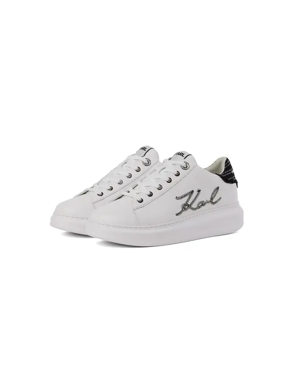 Karl Lagerfeld Karl Lagerfeld Nizke superge ' KAPRI SIGNIA LOW TOP '  bela