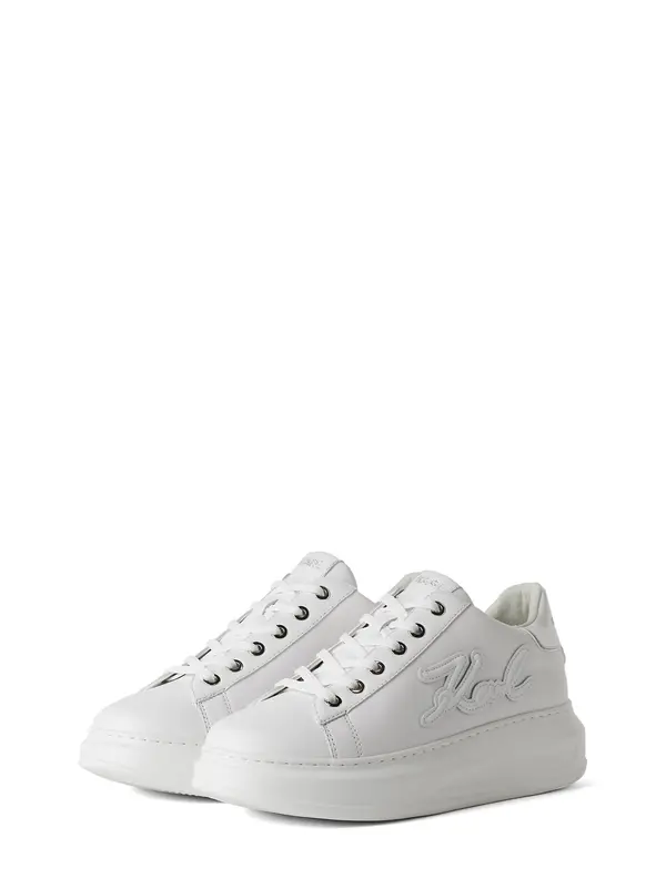 Karl Lagerfeld Karl Lagerfeld Nizke superge ' KAPRI SIGNIA NIEDRIGE SNEAKER '  bela