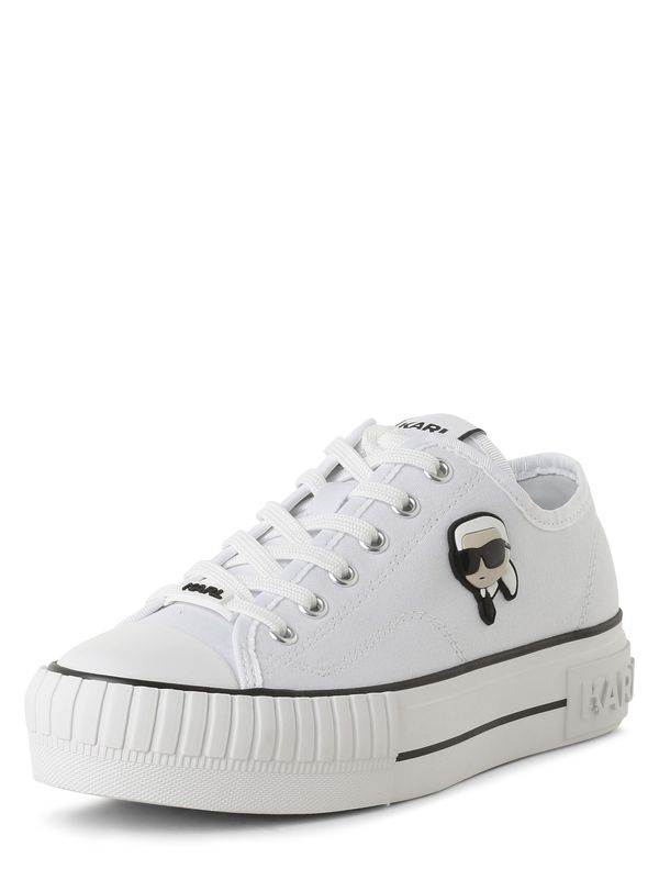 Karl Lagerfeld Karl Lagerfeld Nizke superge  kremna / črna / bela