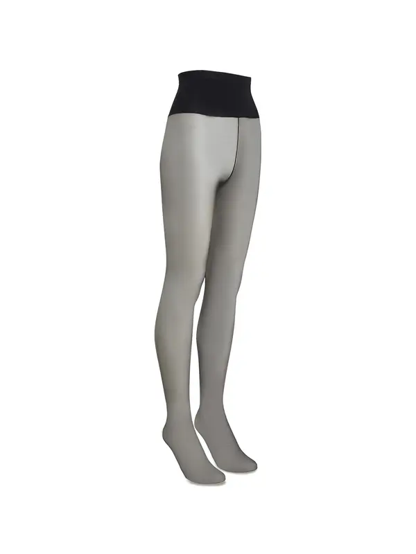 Karl Lagerfeld Karl Lagerfeld Nogavice ' Strumpfhose mit Signature-Naht '  črna