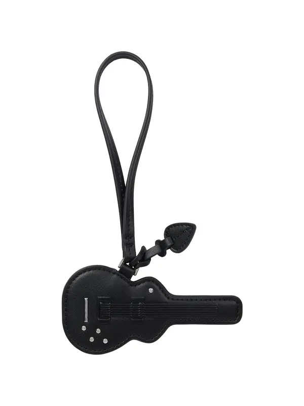 Karl Lagerfeld Karl Lagerfeld Obesek za ključe 'Ikon Guitar'  črna