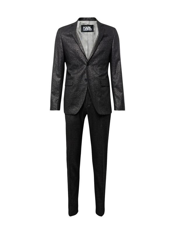 Karl Lagerfeld Karl Lagerfeld Obleka 'CLEVER'  črna