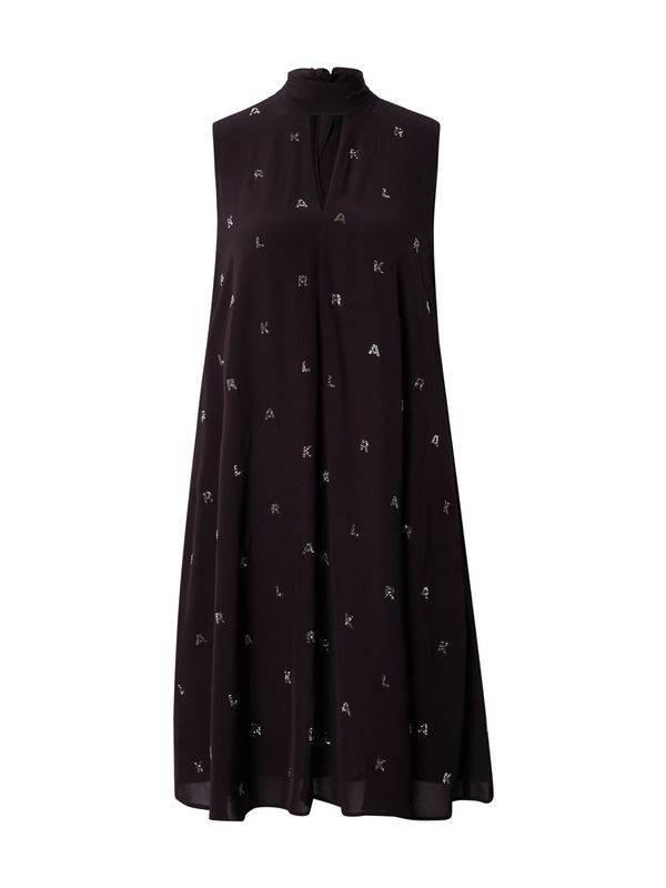 Karl Lagerfeld Karl Lagerfeld Obleka  črna