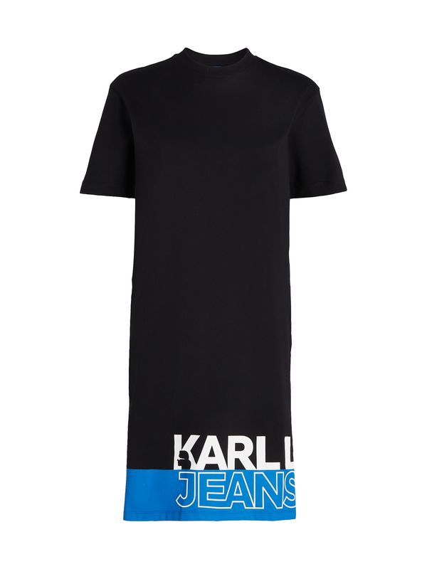 Karl Lagerfeld Karl Lagerfeld Obleka  modra / črna / bela