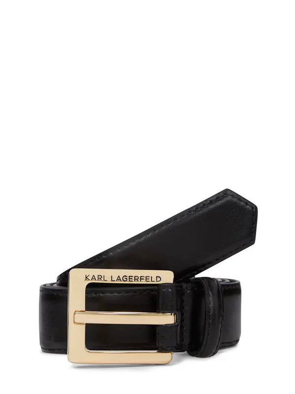 Karl Lagerfeld Karl Lagerfeld Pas ' K/ESSENTIAL GÜRTEL '  črna