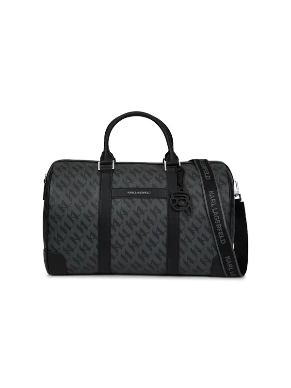 Karl Lagerfeld Karl Lagerfeld Potovalka za konec tedna 'Ikon'  kamen / črna