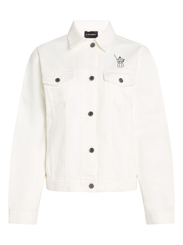 Karl Lagerfeld Karl Lagerfeld Prehodna jakna  bela