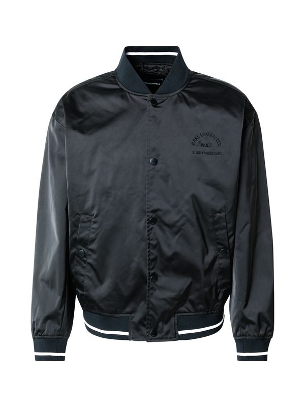 Karl Lagerfeld Karl Lagerfeld Prehodna jakna  črna / bela