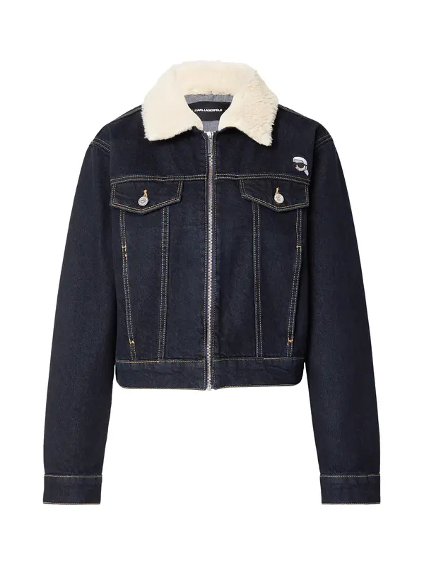 Karl Lagerfeld Karl Lagerfeld Prehodna jakna 'Ikon'  temno modra