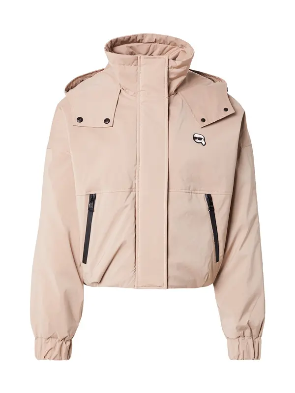 Karl Lagerfeld Karl Lagerfeld Prehodna jakna 'Ikon'  temno siva