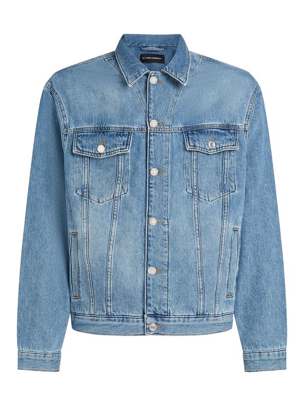 Karl Lagerfeld Karl Lagerfeld Prehodna jakna  moder denim