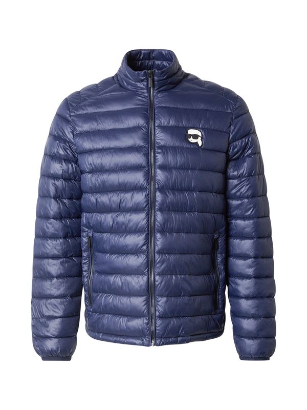 Karl Lagerfeld Karl Lagerfeld Prehodna jakna  temno modra