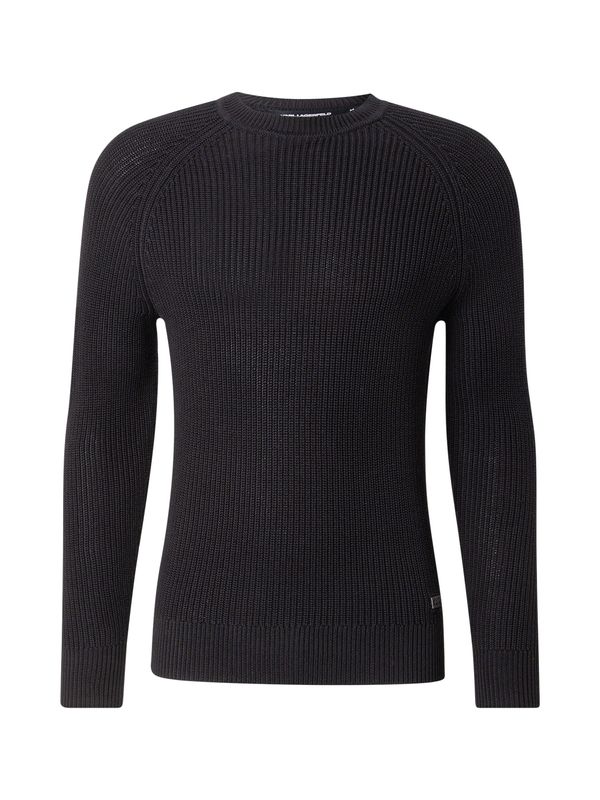 Karl Lagerfeld Karl Lagerfeld Pulover  črna