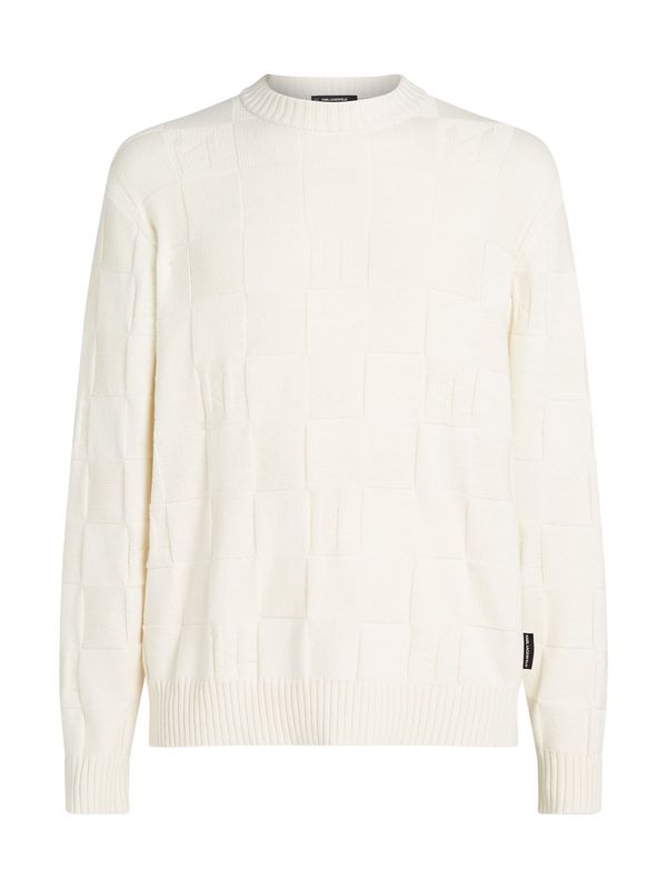 Karl Lagerfeld Karl Lagerfeld Pulover  kremna